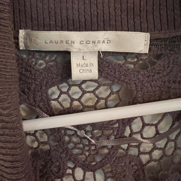 LC by Lauren Conrad cardigan size L - Picture 4 of 5